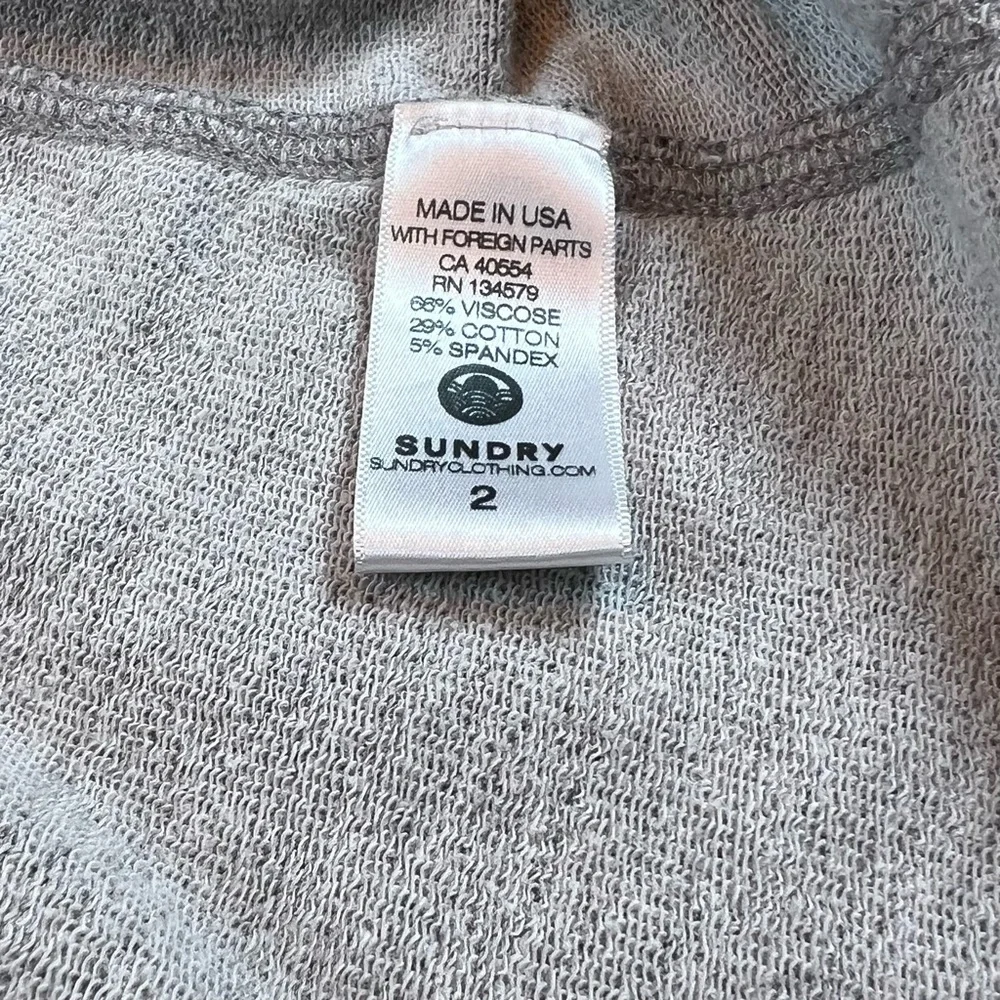 Sundry Oversized Pullover Sweatshirt Sweater Women’s Medium